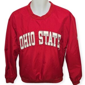 Ohio State Buckeyes Pullover Jacket Holloway Adult XS